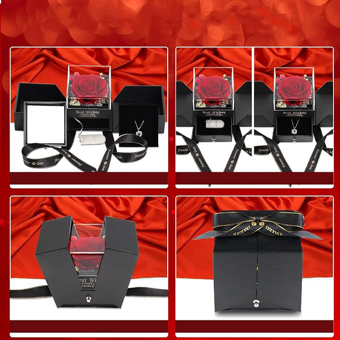 Luxurious Love Preserved Gift Box